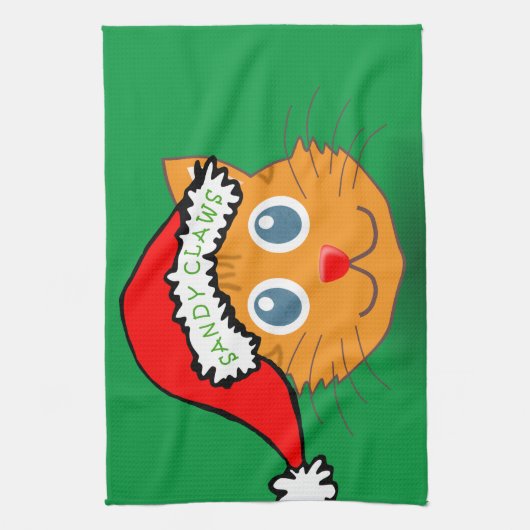 Sandy Claws Theedoek (Verticaal)