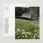 Sandy Cr. Bedekte brug Briefkaart (Voorkant / Achterkant)