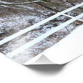 Sandy Creek Covered Bridge, 13 x 19 inch Foto Afdruk (Hoek)