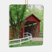 Sandy Creek Covered Bridge Keramisch Ornament (Rechts)
