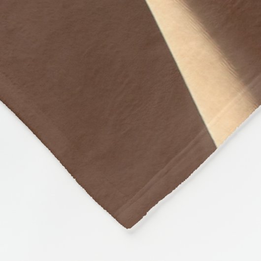 Sandy Desert Road Duinen Fleece Deken (Hoek)