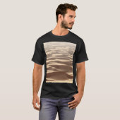 Sandy Desert Road Duinen T-shirt (Voorkant volledig)