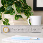 Sandy Desk Name Clock Naambordje