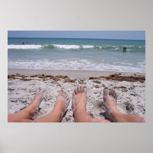 Sandy Feet Poster (Voorkant)