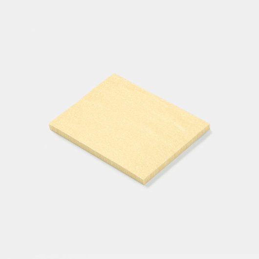 Sandy Gold Post-it® Notes (Schuin)