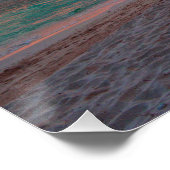 Sandy Hawaiian Island Sunset Palm Beach Paradise Perfect Poster (Hoek)