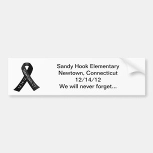 Sandy Hook Elementary Newtown Shooting Memorial Bumpersticker