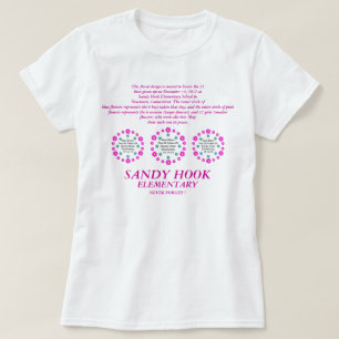 Sandy Hook Elementary vergeet het nooit. T-shirt
