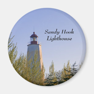 Sandy Hook III Lighthouse Magnet
