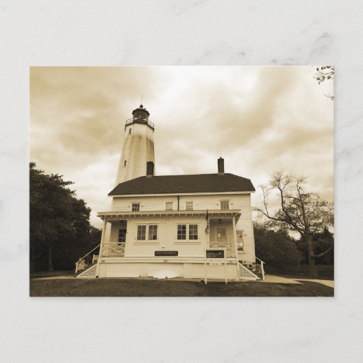 Sandy Hook Lighthouse Briefkaart (Voorkant)