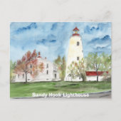 Sandy Hook Lighthouse Briefkaart (Voorkant)