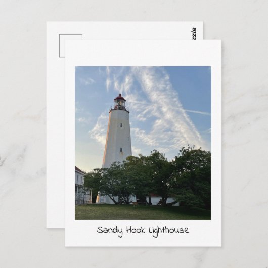 Sandy Hook Lighthouse Briefkaart (Voorkant / Achterkant)