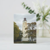 Sandy Hook Lighthouse Briefkaart (Staand voorkant)