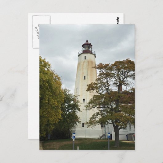 Sandy Hook Lighthouse Briefkaart (Voorkant / Achterkant)