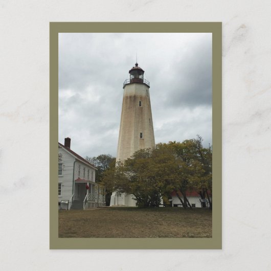 Sandy Hook Lighthouse Briefkaart (Voorkant)