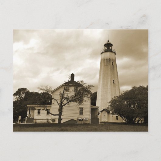 Sandy Hook Lighthouse Briefkaart (Voorkant)
