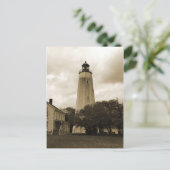 Sandy Hook Lighthouse Briefkaart (Staand voorkant)