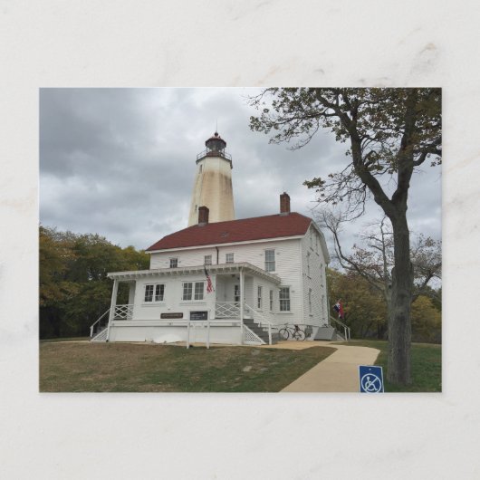 Sandy Hook Lighthouse Briefkaart (Voorkant)