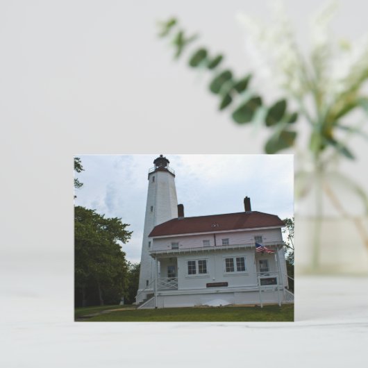 Sandy Hook Lighthouse Briefkaart (Staand voorkant)