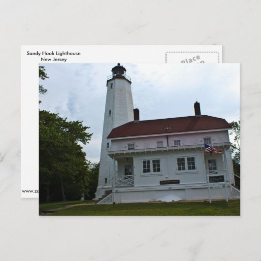 Sandy Hook Lighthouse Briefkaart (Voorkant / Achterkant)