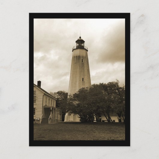 Sandy Hook Lighthouse Briefkaart (Voorkant)