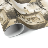 Sandy Hook Lighthouse Cadeaupapier (Rol Hoek)