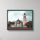 Sandy Hook Lighthouse Canvas Afdruk (Voorkant)