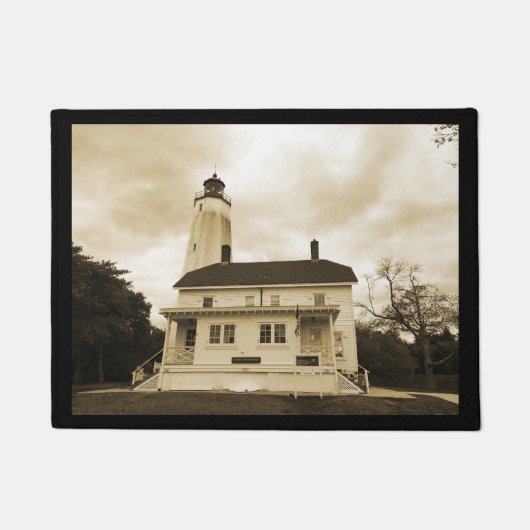 Sandy Hook Lighthouse Deurmat (Voorkant)