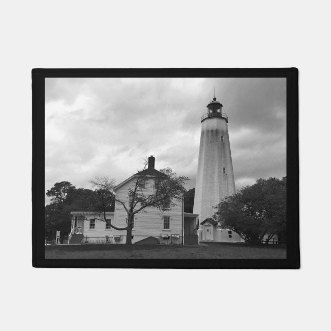 Sandy Hook Lighthouse Deurmat (Voorkant)
