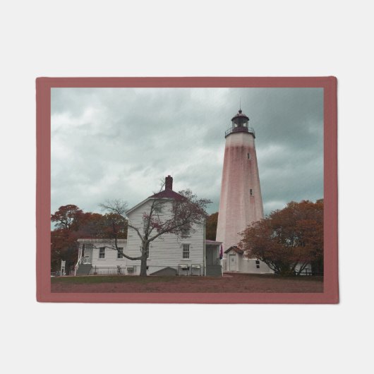 Sandy Hook Lighthouse Deurmat (Voorkant)