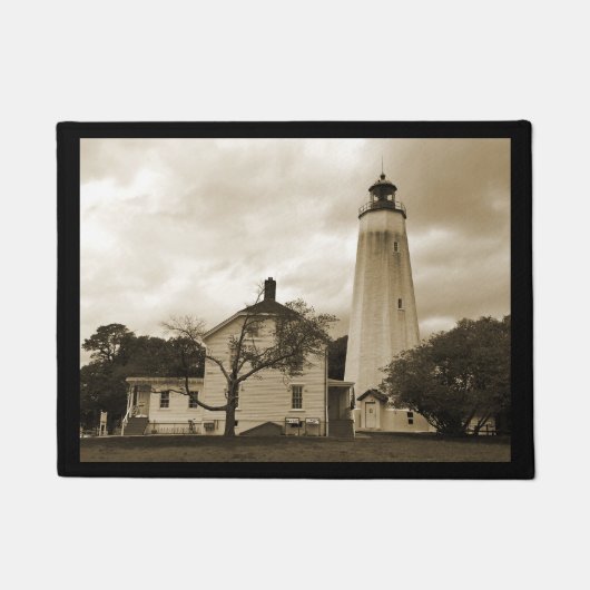 Sandy Hook Lighthouse Deurmat (Voorkant)