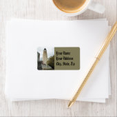 Sandy Hook Lighthouse Etiket (Insitu)