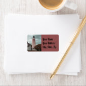 Sandy Hook Lighthouse Etiket (Insitu)