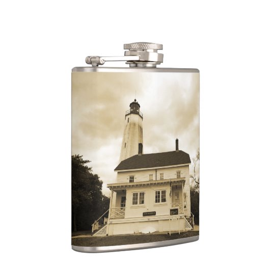 Sandy Hook Lighthouse Heupfles (Rechts)