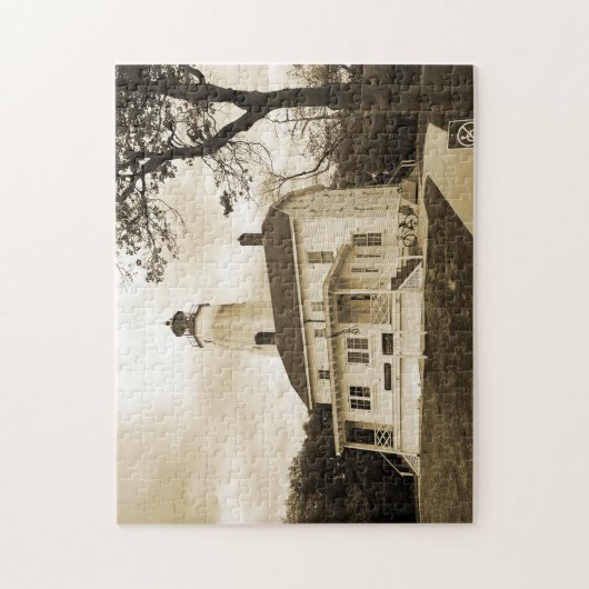 Sandy Hook Lighthouse Legpuzzel (Verticaal)