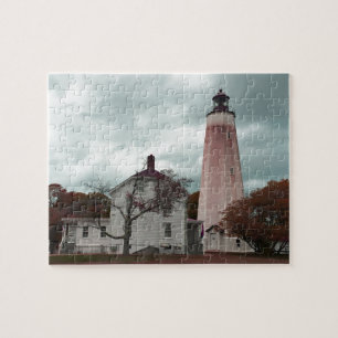 Sandy Hook Lighthouse Legpuzzel