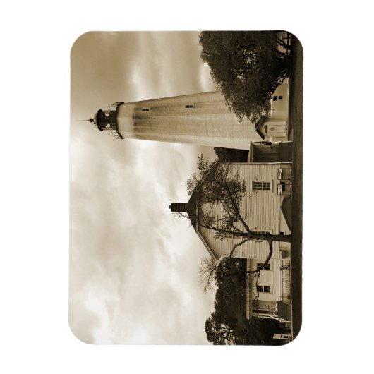 Sandy Hook Lighthouse Magneet (Verticaal)