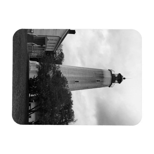 Sandy Hook Lighthouse Magneet (Horizontaal)