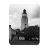 Sandy Hook Lighthouse Magneet (Verticaal)