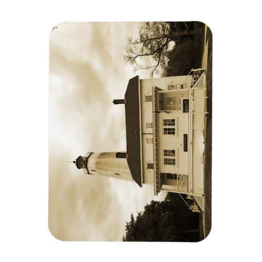 Sandy Hook Lighthouse Magneet (Verticaal)