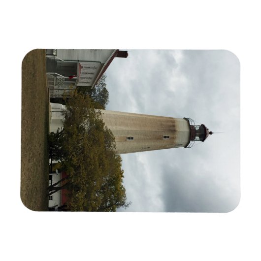 Sandy Hook Lighthouse Magneet (Horizontaal)