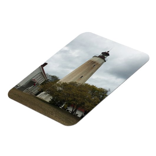 Sandy Hook Lighthouse Magneet (Linkerzijde)