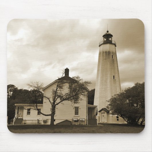 Sandy Hook Lighthouse Muismat (Voorkant)