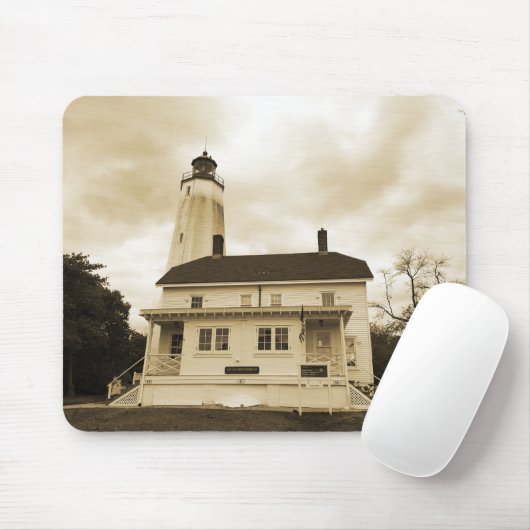 Sandy Hook Lighthouse Muismat (Met muis)