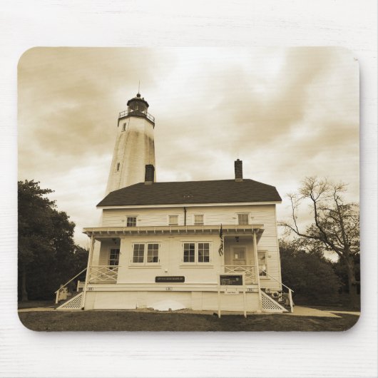 Sandy Hook Lighthouse Muismat (Voorkant)