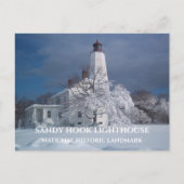 Sandy Hook Lighthouse National Historic Landmark Briefkaart (Voorkant)