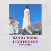 Sandy Hook Lighthouse, New Jersey Briefkaart (Voorkant)