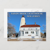 Sandy Hook Lighthouse, New Jersey Briefkaart (Voorkant / Achterkant)