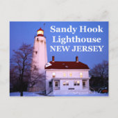 Sandy Hook Lighthouse, New Jersey Briefkaart (Voorkant)