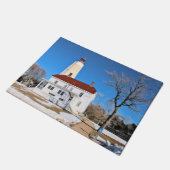 Sandy Hook Lighthouse, New Jersey door Mat (Schuin)